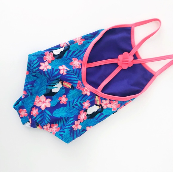 Roxy Girl Tropical One Piece - Picture 2 of 4